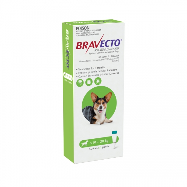 Bravecto Spot-on Medium Dog