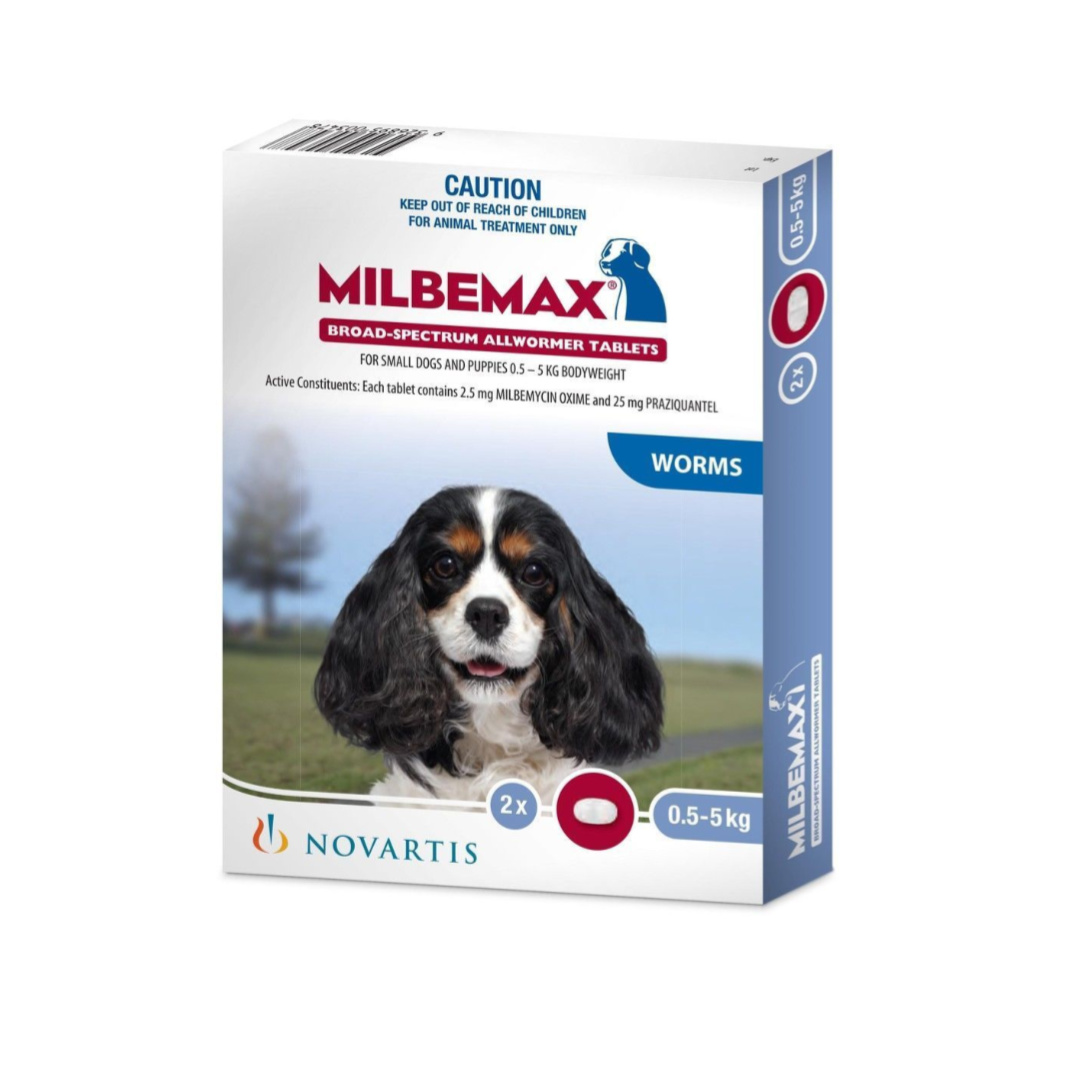 Milbemax Small Dog 2 Pk